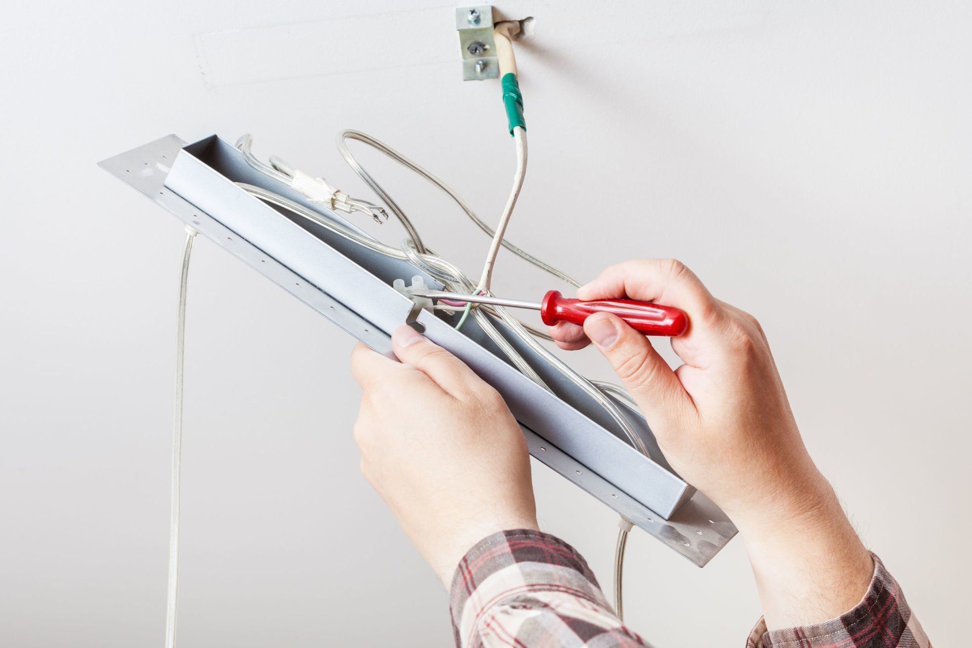 Dimmer and Light Fixture Installation
