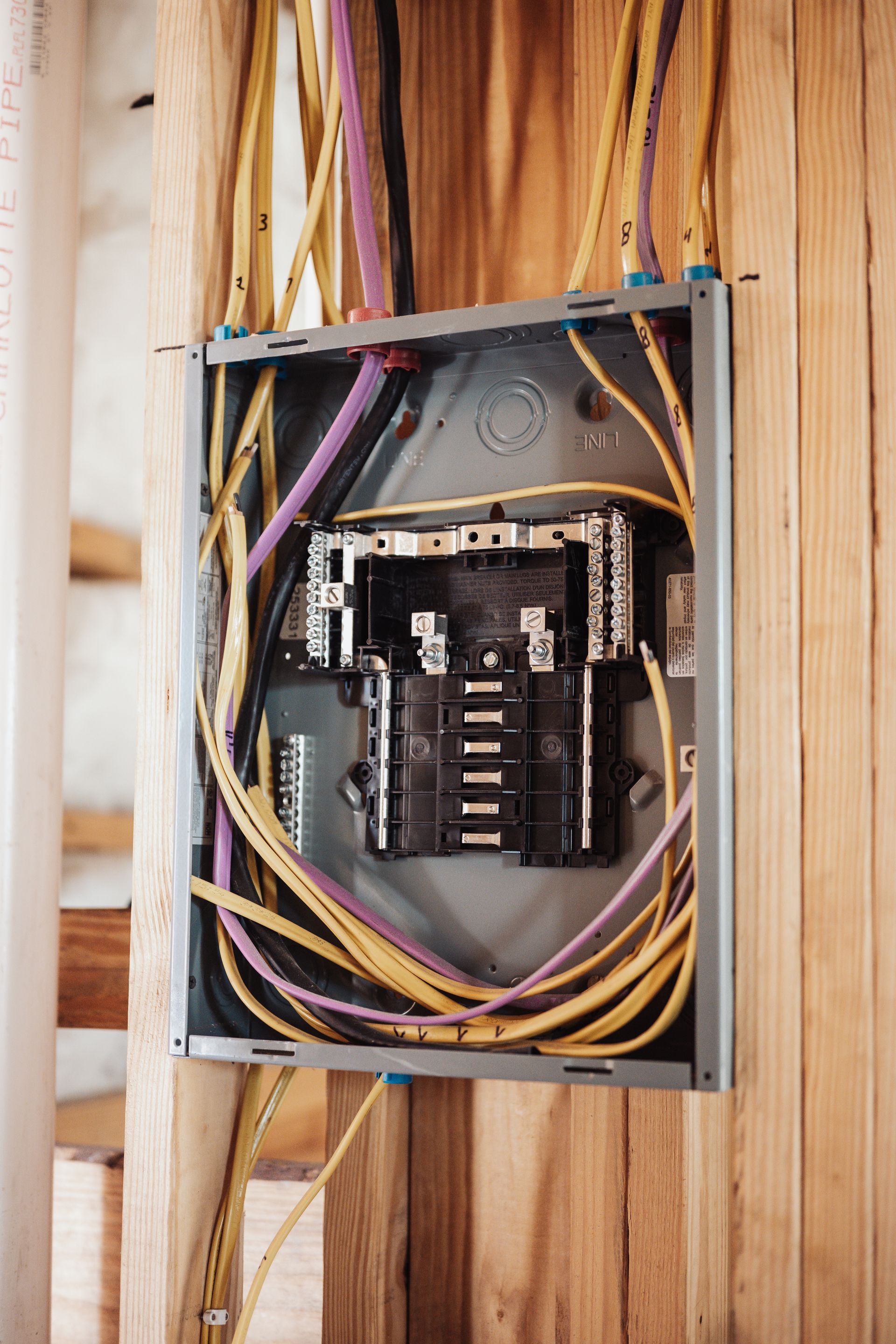Tandem Electric work on an electrical panel